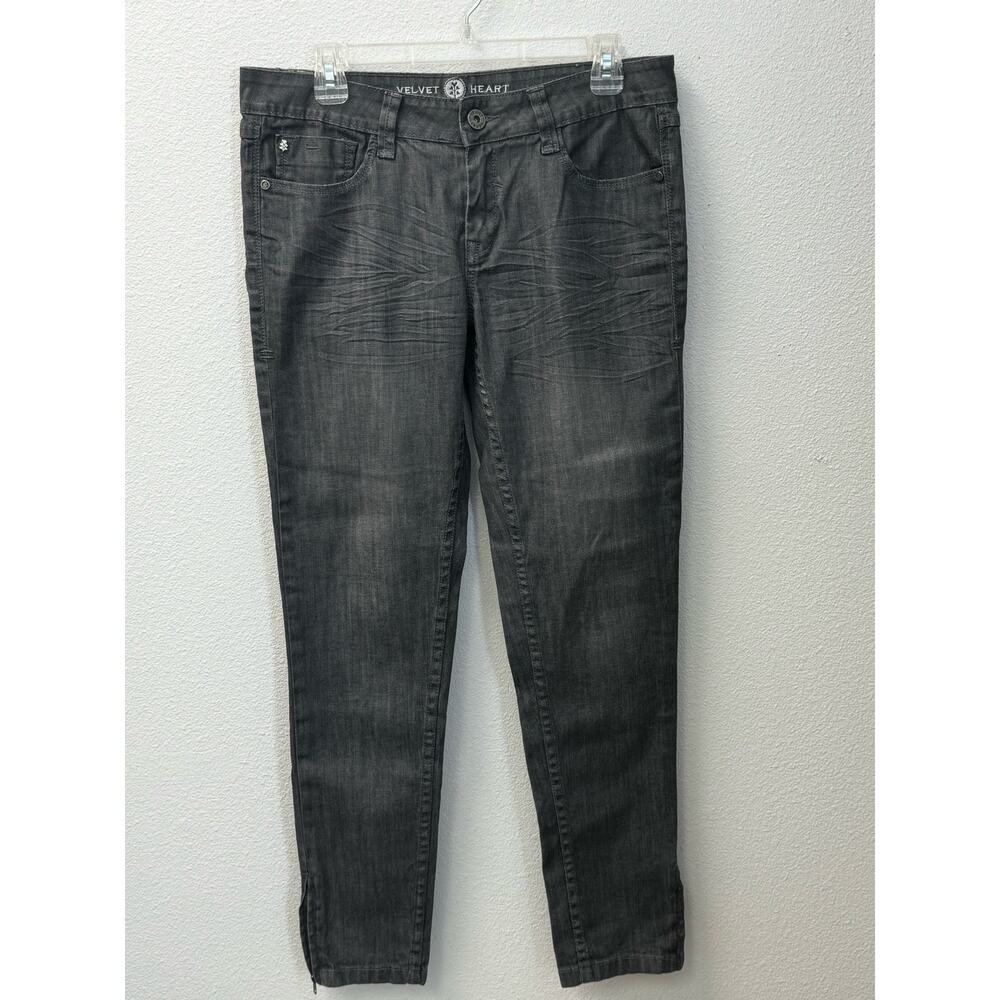 Velvet Heart Women's Jeans Size M Dark Gray‎ Size 30
